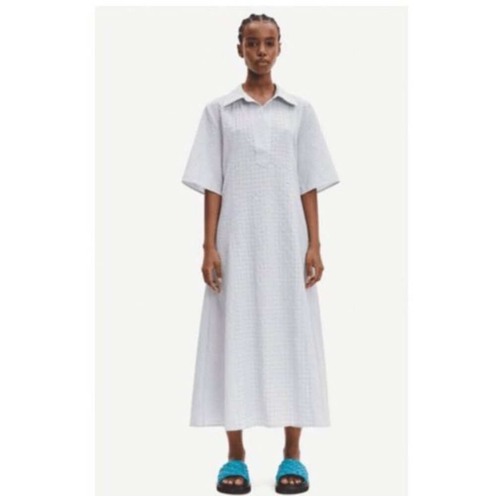 SAMSOE O SAMSOE Isabelle dress light blue check Size XS
